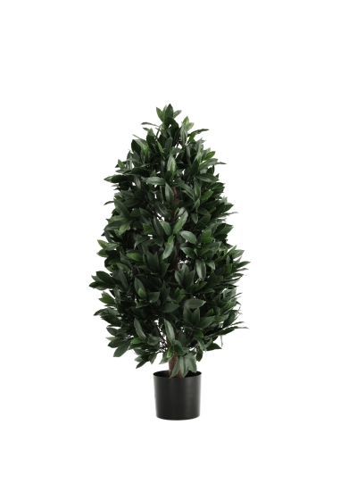 Alloro piramide Pianta Artificiale 105cm - UV Resistente Deluxe