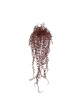 Callisia Pianta Pendente Artificiale 70cm - UV Resistente Bordeaux