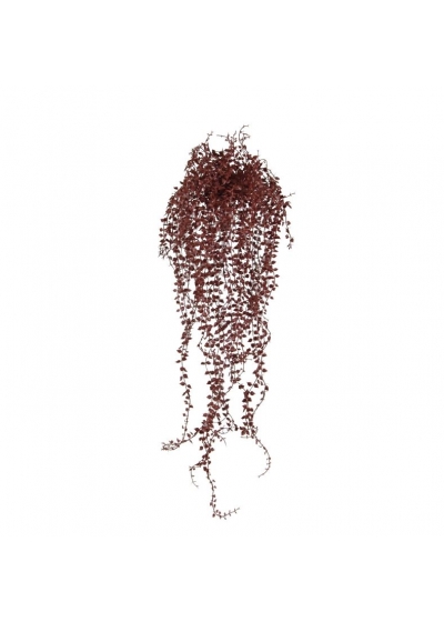 Callisia Pianta Pendente Artificiale 70cm - UV Resistente Bordeaux