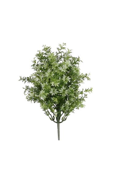 Eucalipto Pianta Artificiale 30cm Bianco-Verde - UV Resistente