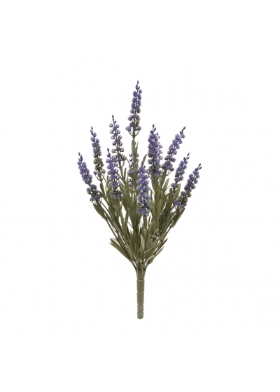 Lavanda Pianta Artificiale 30cm UV Blu