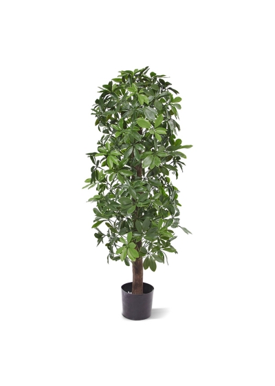 Schefflera colonna Albero Artificiale 120cm - UV Resistente