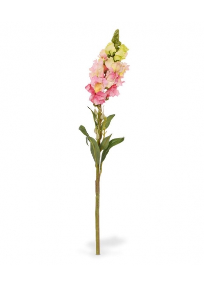 Bocca di leone fiore Artificiale 50cm Rosa