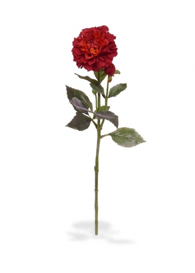 Dalia ramo Artificiale 60cm Rosso