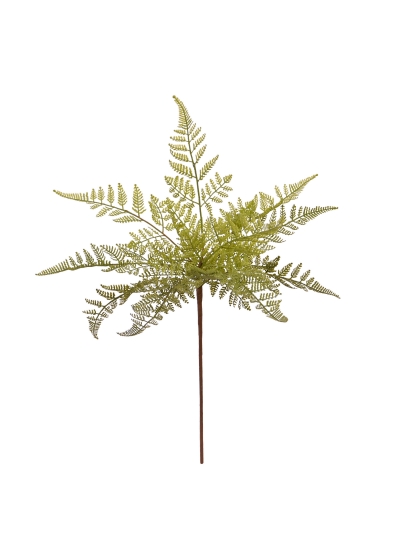 Felce cuoio ramo Artificiale 45cm