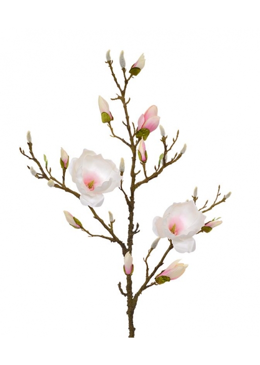 Magnolia ramo Artificiale 100 cm Rosa