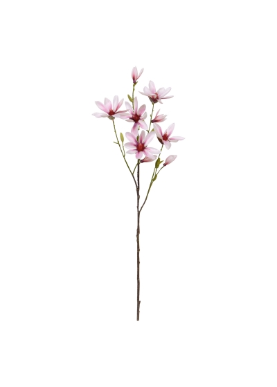 Magnolia ramo Artificiale Rosa 100cm
