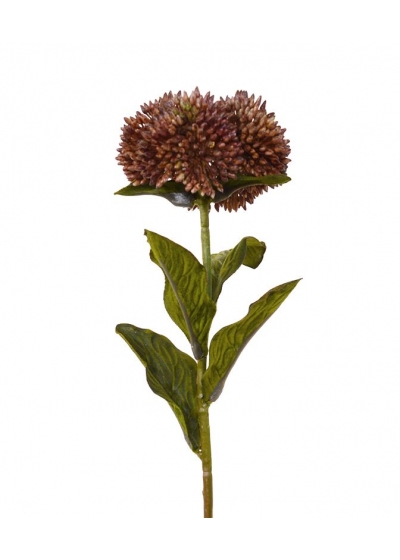 Sedum ramo Artificiale 50 cm Rosso