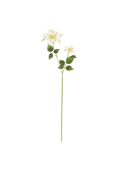 Clematide ramo Artificiale 90cm - Crema