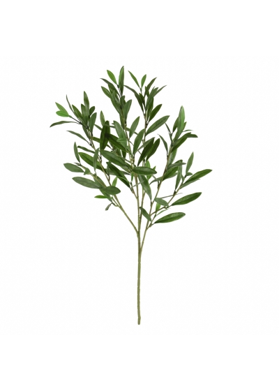 Ulivo ramo Artificiale 70cm - Verde SCURO - UV Resistente