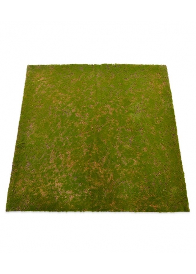 Muschio Artificiale tappeto 100x100cm - Verde