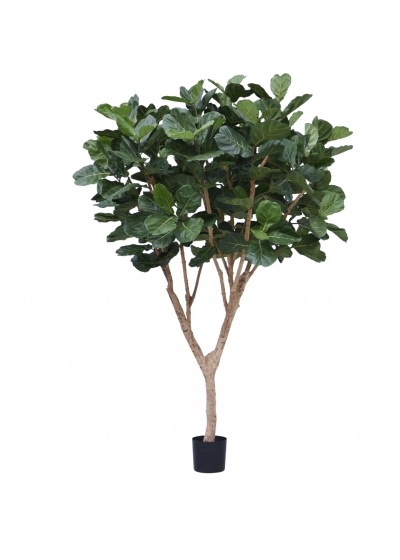 Ficus Ficus Lyrata XL Albero Artificiale Deluxe 300cm