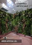 Giardino Verticale Artificiale LUX™ per INTERNI ed ESTERNI - Pannelli Assemblabili 