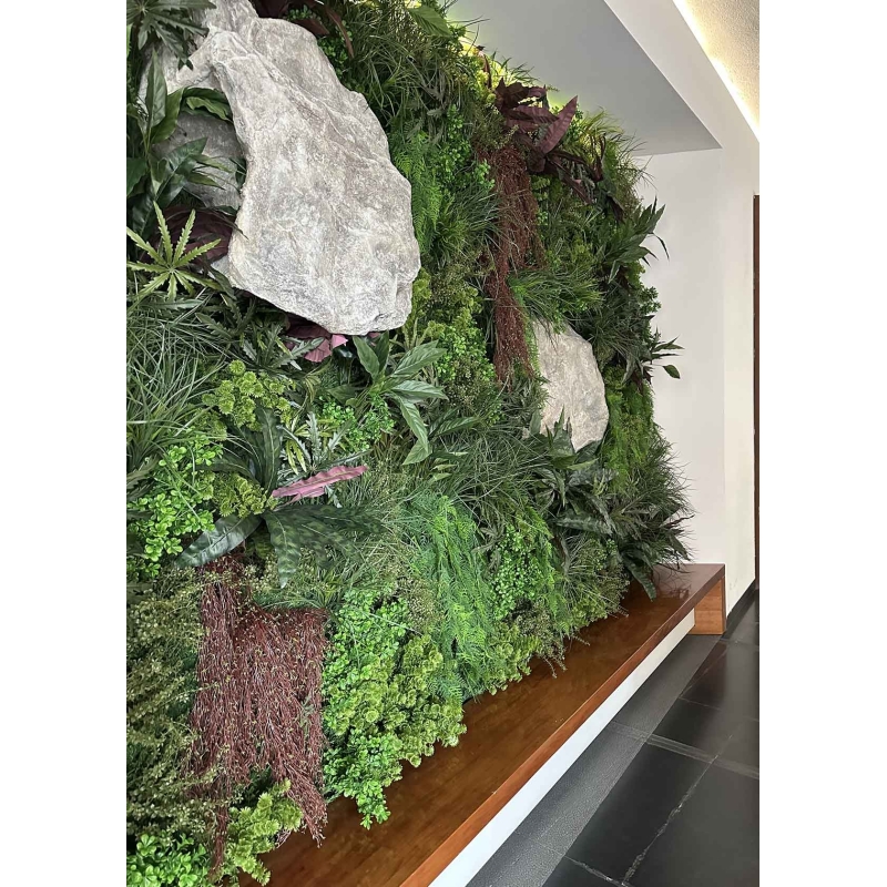 Vertical garden ARTIFICIAL LUX™ for INTERIOR and EXTERIOR Panel for Assembly - CALL FOR QUOTE