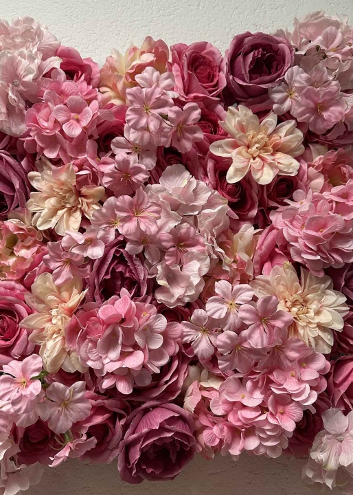 Pannelli di ROSE e FIORI Per Arredamento - ROSA MISTO 50x50cm