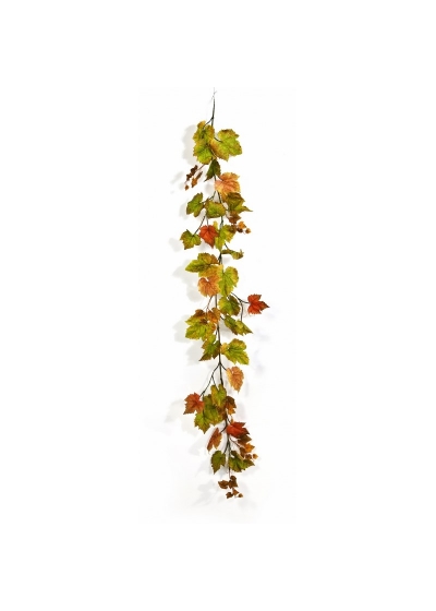 Grape Autumn Foglia Garlan - 180Cm