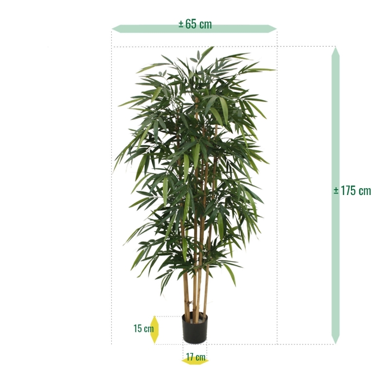 Albero di bambù artificiale 180 cm