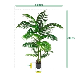 Palma artificiale Areca promo 160cm