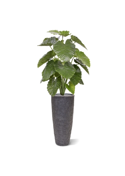 Alocasia Calidora pianta artificiale 115cm