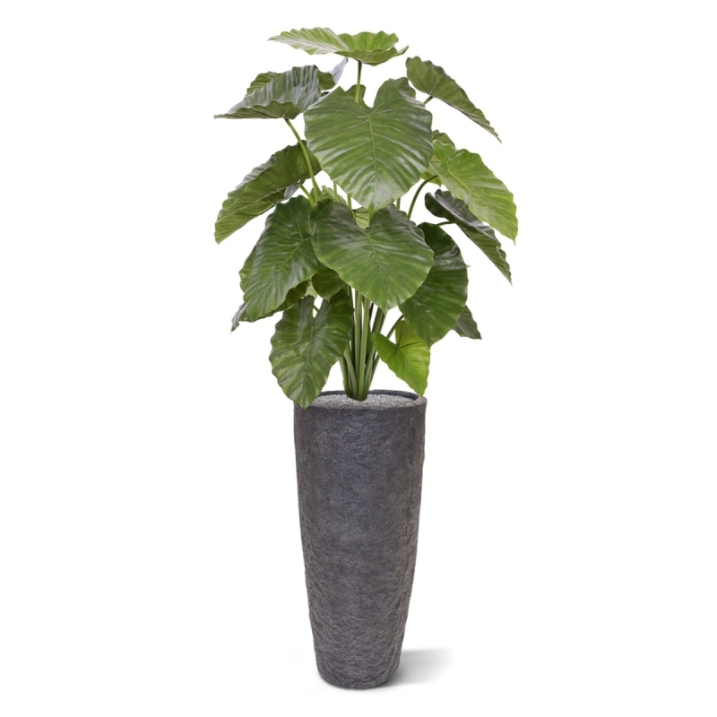 Alocasia Calidora pianta artificiale 115cm