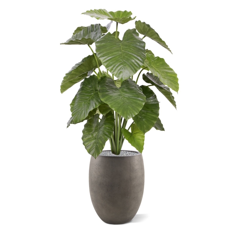 Alocasia Calidora pianta artificiale 115cm