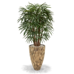 Palma artificiale Raphis XL deluxe 130 cm