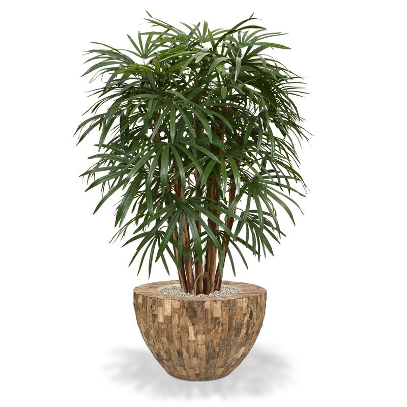 Palma artificiale Raphis XL deluxe 130 cm
