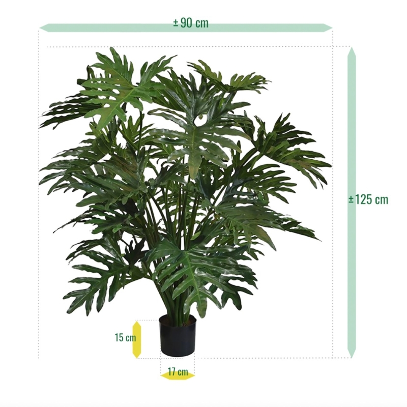 Philo Selloum XL pianta artificiale 125 cm