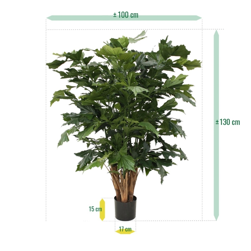 Palma artificiale Fishtail XL deluxe 130 cm