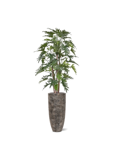Albero artificiale Philodendron Xanadu deluxe 140 cm