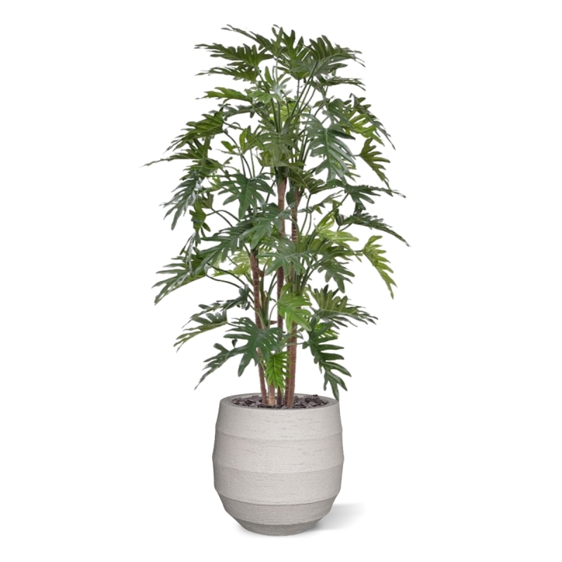 Albero artificiale Philodendron Xanadu deluxe 140 cm