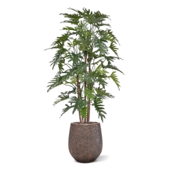 Albero artificiale Philodendron Xanadu deluxe 140 cm
