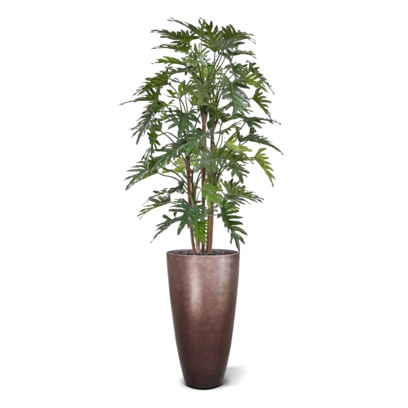 Albero artificiale Philodendron Xanadu deluxe 140 cm