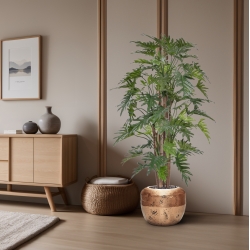 Albero artificiale Philodendron Xanadu deluxe 140 cm