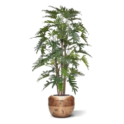 Albero artificiale Philodendron Xanadu deluxe 140 cm