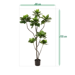 Pianta di Elotropio Artificiale 155cm