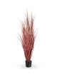 Pianta di erba artificiale Reed deluxe 130 cm - Borgogna