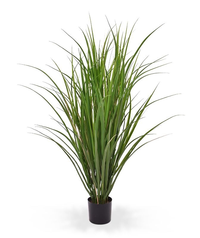 Erba artificiale di canna deluxe 100 cm verde