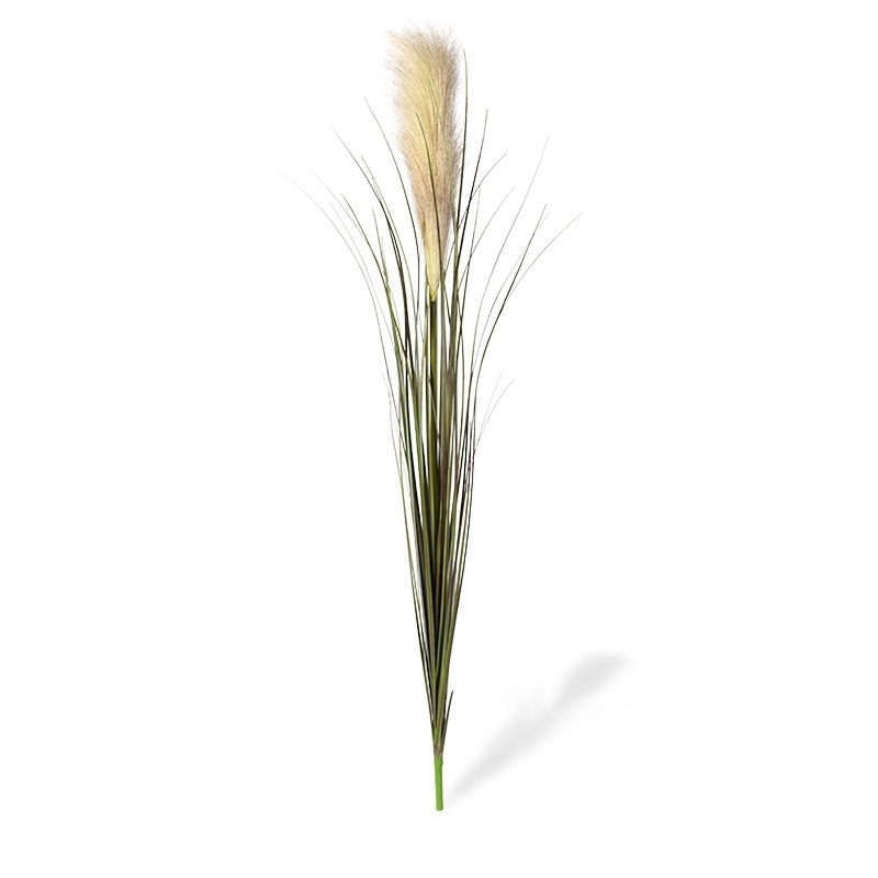 Erba Pampa artificiale 95 cm crema