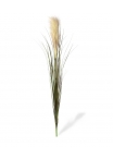 Erba Pampa artificiale 95 cm crema