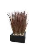 Bouquet artificiale di erba pennisetum 75 cm autunno