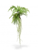 Felce artificiale Tillandsia hangingplant 90 cm