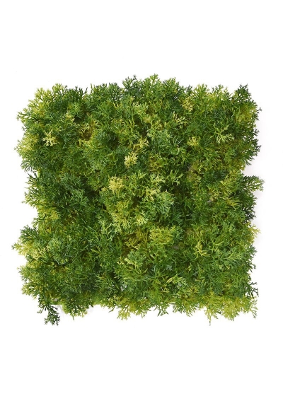 Tappetino artificiale in muschio di renna 25x25 cm verde