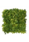 Tappetino artificiale in muschio di renna 25x25 cm verde