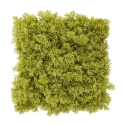 Tappetino artificiale in muschio di renna 25x25 cm verde fresco