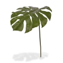 Ramo di foglie artificiali di Monstera 75 cm