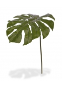 Ramo di foglie artificiali di Monstera 75 cm