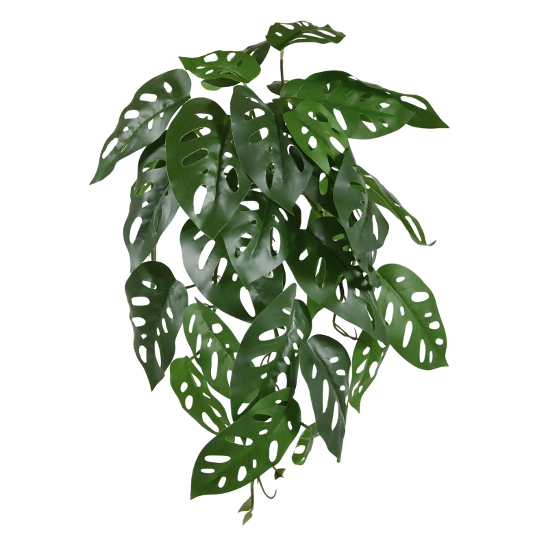 Monstera Adansonii Pianta artificiale da parete 35 cm