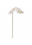 Fiore artificiale Phalaenopsis 90 cm bianco