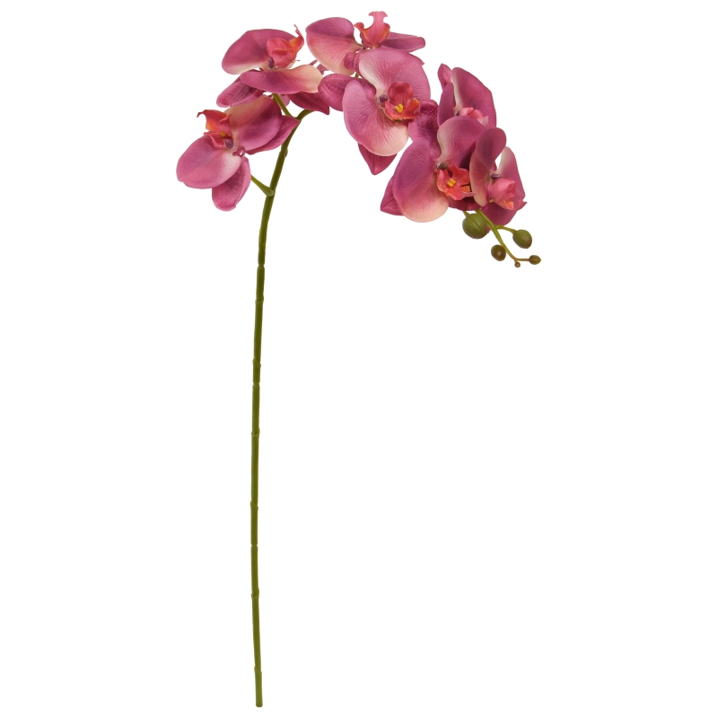 Fiore artificiale Phalaenopsis 95 cm Viola